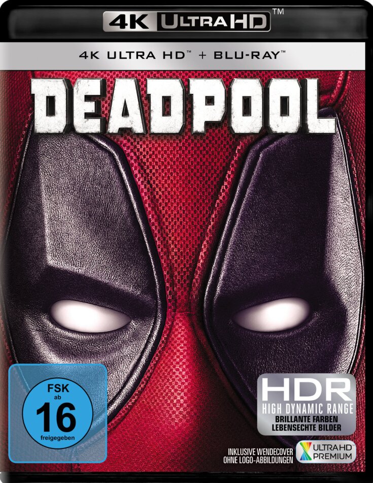 Deadpool (2016) 4K Ultra HD + Blu-ray
