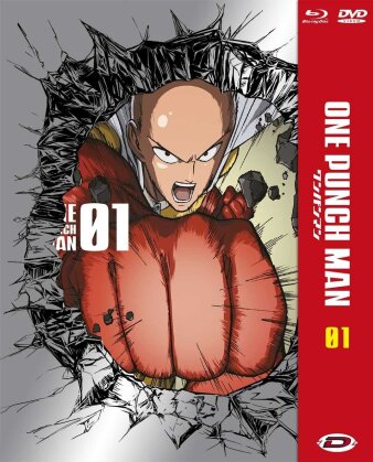 One Punch Man - Stagione 1: Vol. 1 (Collector's Edition Limitata, Blu-ray + DVD)