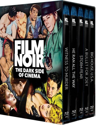 Film Noir - The Dark Side Of Cinema s/w, Remastered, 5 Blu-rays