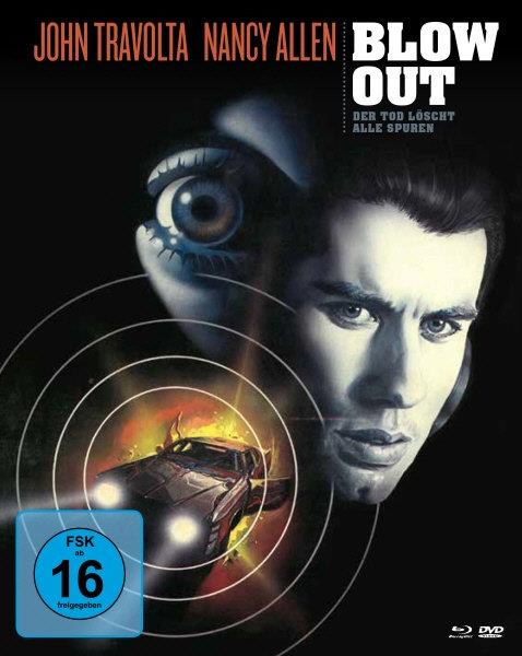 Blow Out - Der Tod löscht alle Spuren (1981) Mediabook, Blu-ray + 2 DVD