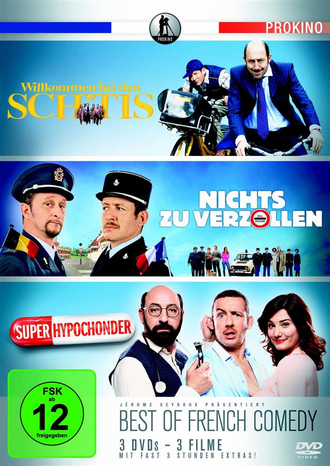 Best of French Comedy 3 DVDs