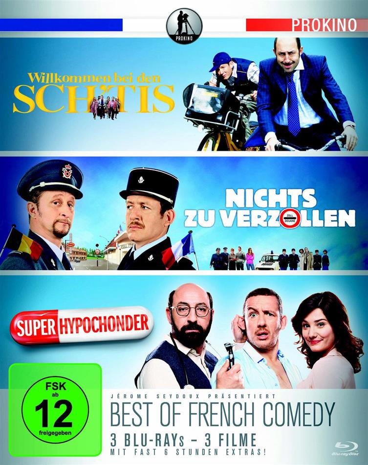 Best of French Comedy 3 Blu-rays