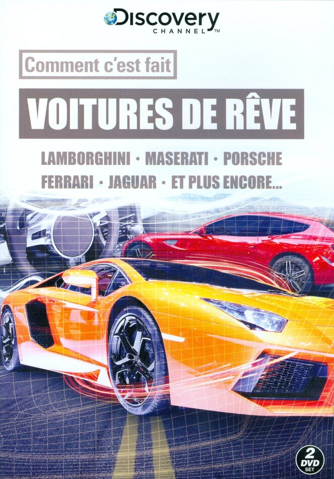 Comment c'est fait - Voitures de rêve Discovery Channel, 2 DVDs