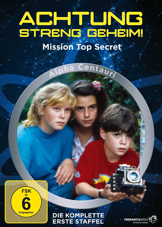 Achtung - Streng geheim! - Mission Top Secret - Staffel 1 3 DVDs