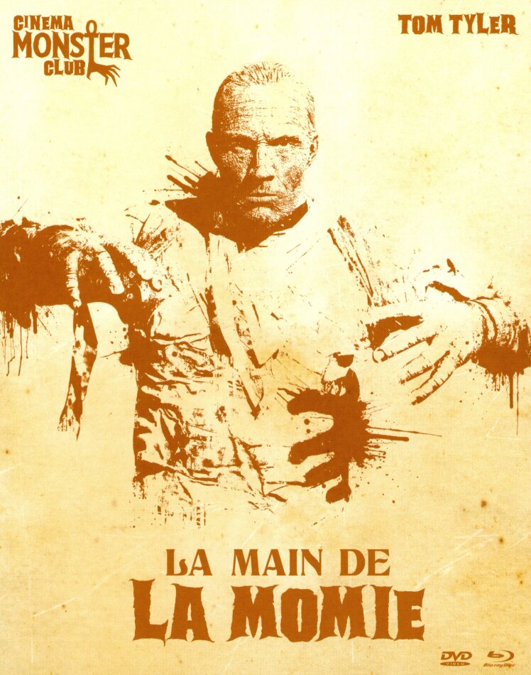 La main de la Momie (1940) Collection Cinema Monster Club, s/w, Blu-ray + DVD