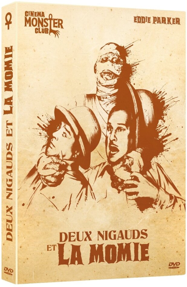 Deux nigauds et la Momie (1955) Collection Cinema Monster Club, n/b