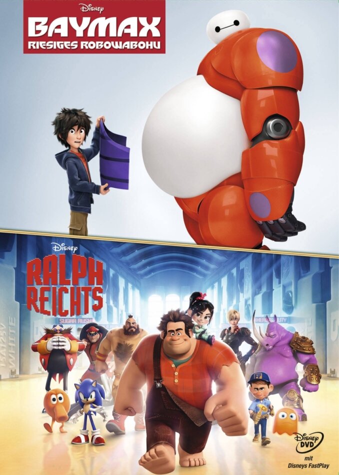 Baymax - Riesiges Robowabohu / Ralph reichts Limited Edition, 2 DVDs
