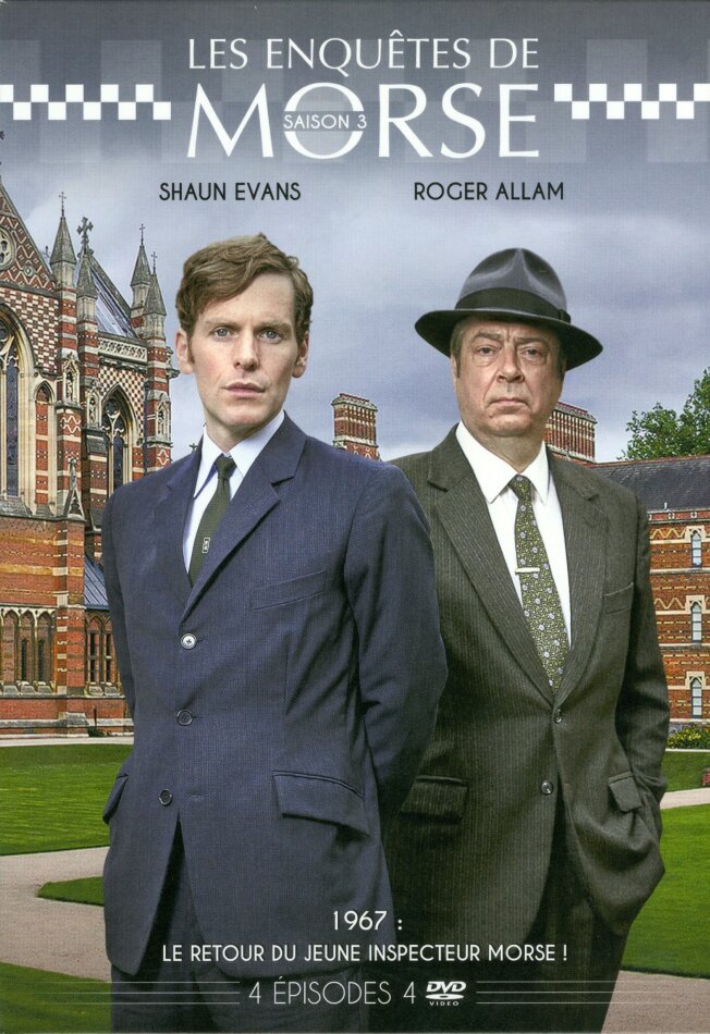 Les enquêtes de Morse - Saison 3 4 DVD