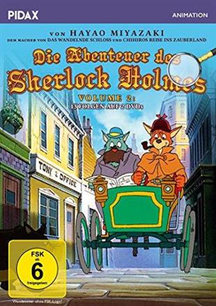 Die Abenteuer des Sherlock Holmes - Staffel 1.2 (1984) Pidax Animation, 2 DVDs