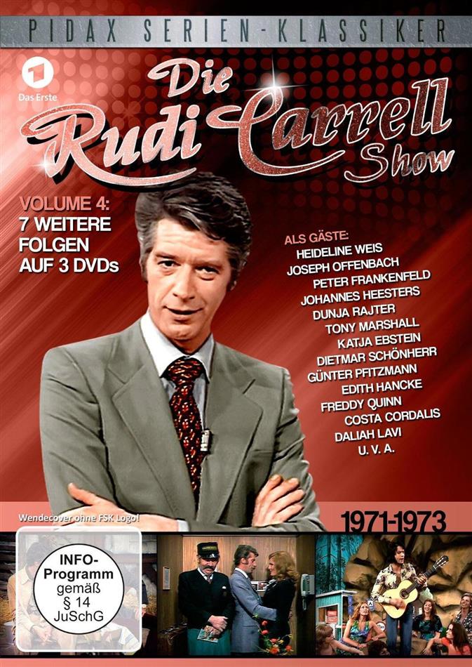 Die Rudi Carrell Show - Vol. 4 - 1971 - 1973 Pidax Serien-Klassiker, 3 DVDs