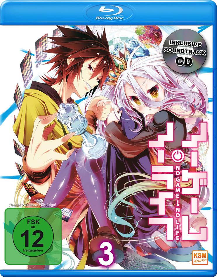 No Game No Life - Vol. 3 - Episode 9-12 Blu-ray + CD