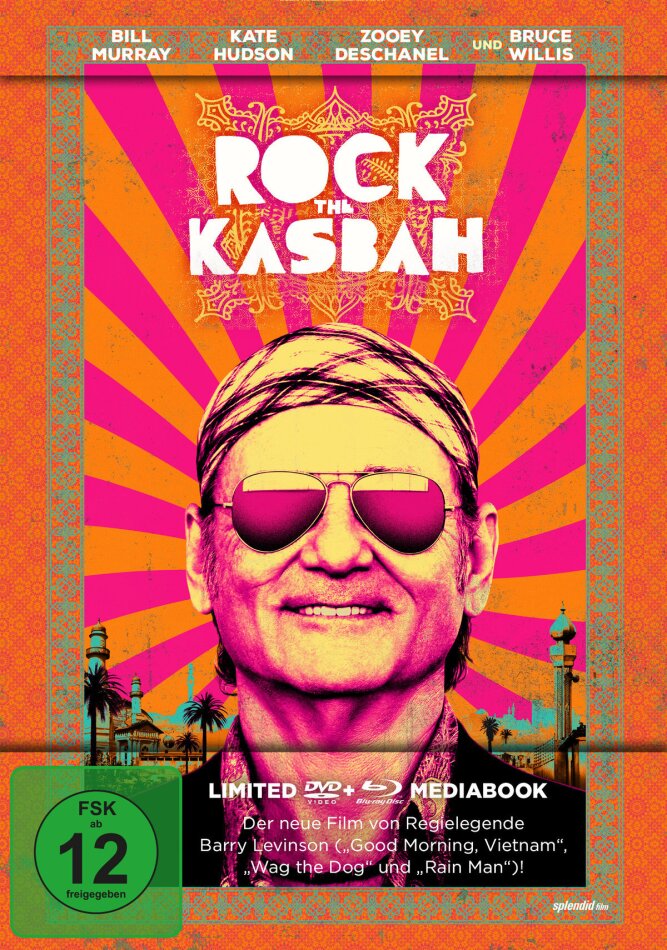 Rock the Kasbah (2015) Limited Mediabook, Blu-ray + DVD