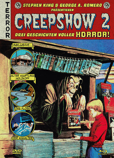 Creepshow 2 (1987) Cover B, Mediabook, Blu-ray + DVD