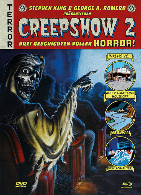 Creepshow 2 (1987) Cover A, Mediabook, Blu-ray + DVD