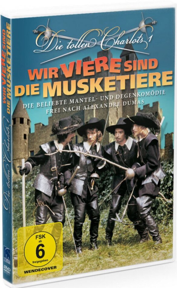 Die tollen Charlots 1 - Wir Viere sind die Musketiere (1974)