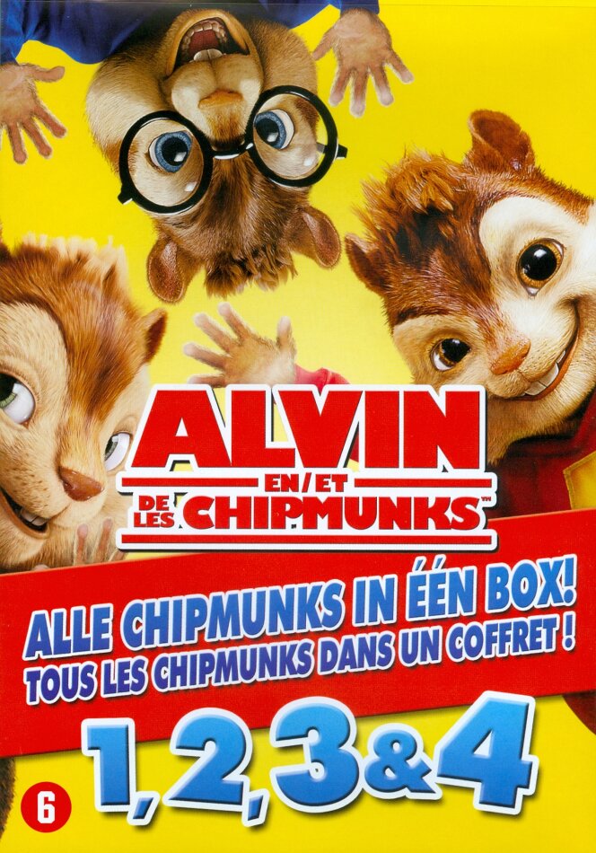 Alvin et les Chipmunks 1 - 4 4 DVD