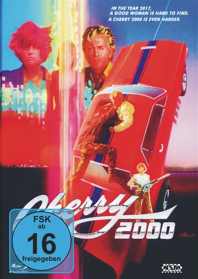 Cherry 2000 (1987) Cover B, Mediabook, Blu-ray + DVD