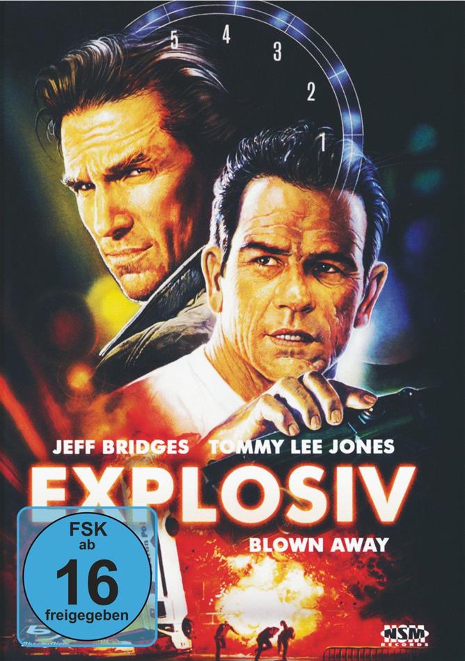 Explosiv - Blown Away (1994) Cover A, Mediabook, Blu-ray + DVD