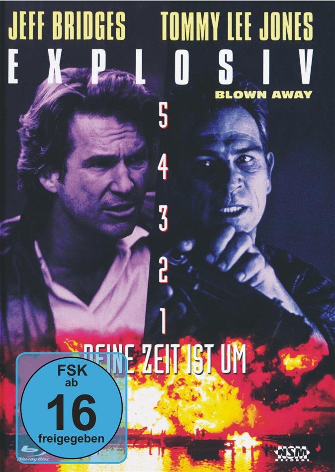Explosiv - Blown Away (1994) Cover B, Mediabook, Blu-ray + DVD