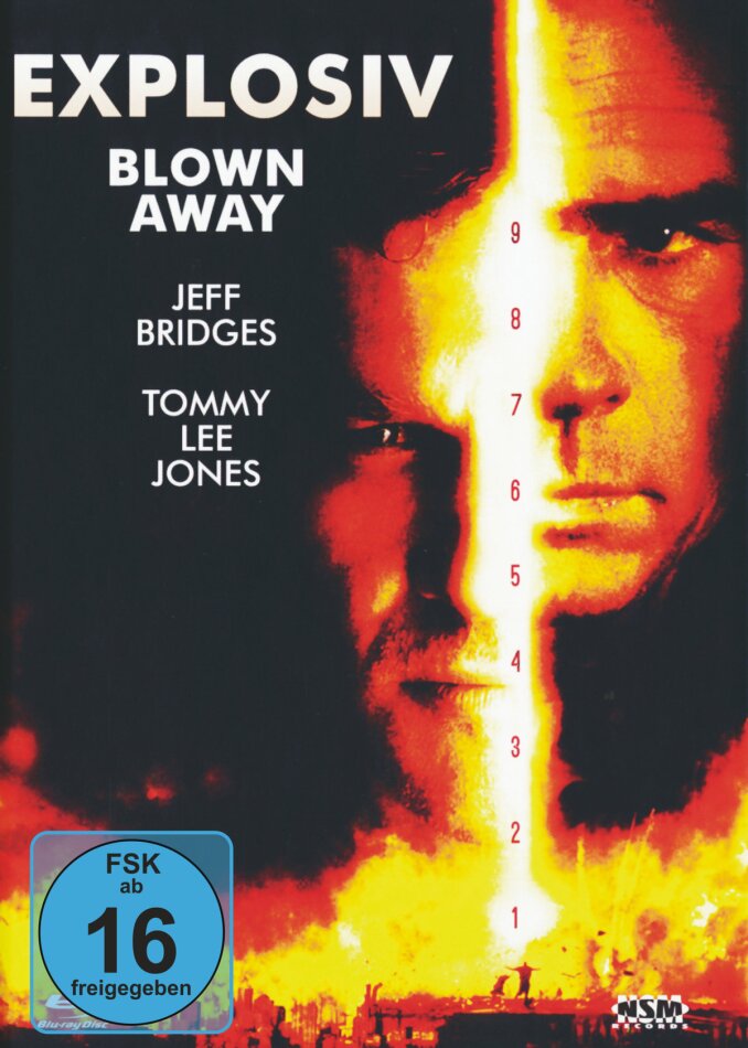 Explosiv - Blown Away (1994) Cover C, Limited Edition, Uncut, Mediabook, Blu-ray + DVD