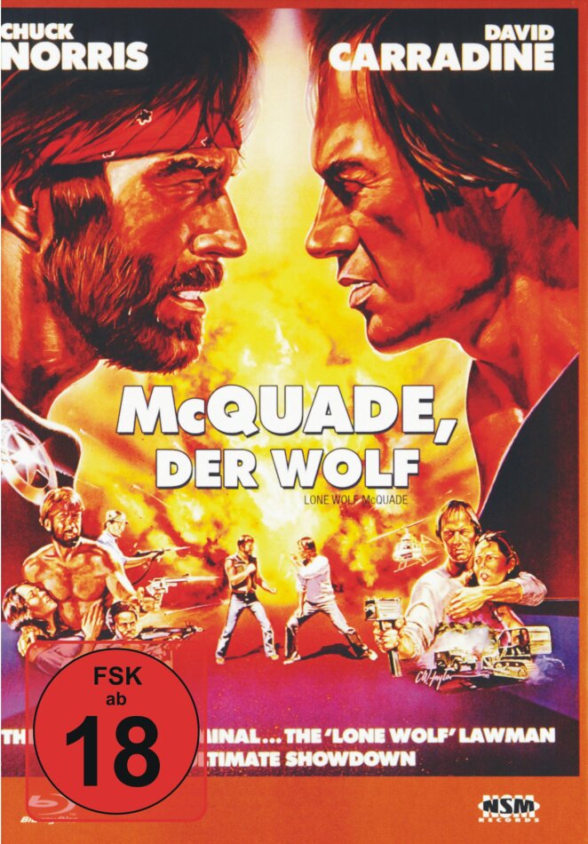McQuade, der Wolf (1983) Cover A, Limited Edition, Mediabook, Blu-ray + DVD