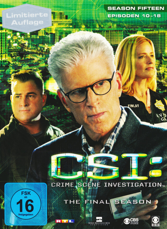 CSI - Las Vegas - Staffel 15.2 - The Final Season Limited Edition, 3 DVDs