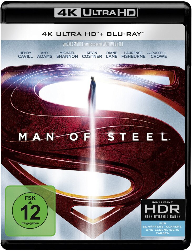 Man of Steel (2013) 4K Ultra HD + Blu-ray