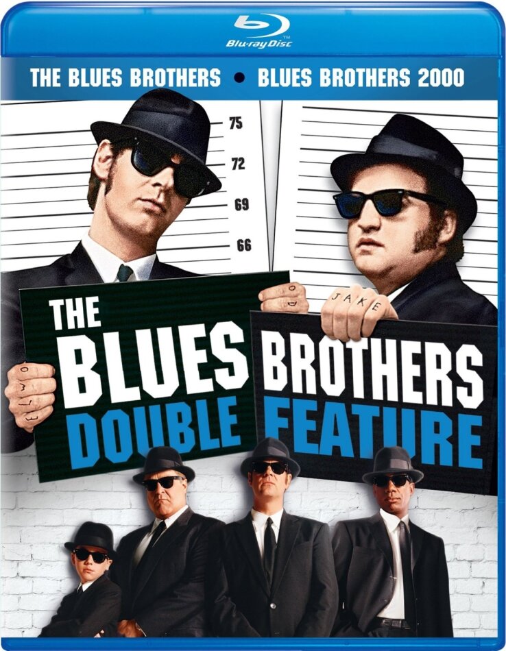 The Blues Brothers Double Feature - The Blues Brothers / Blues Brothers 2000 2 Blu-rays
