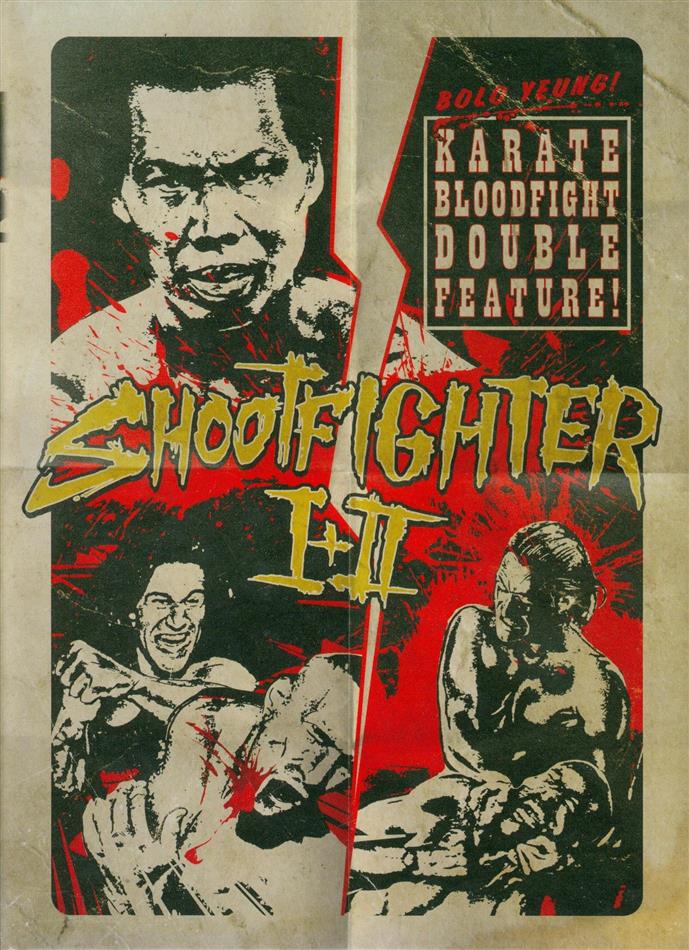 Shootfighter 1 + 2 Double Feature, Limited Edition, Uncut, Unrated, Mediabook, 2 Blu-rays + 2 DVDs