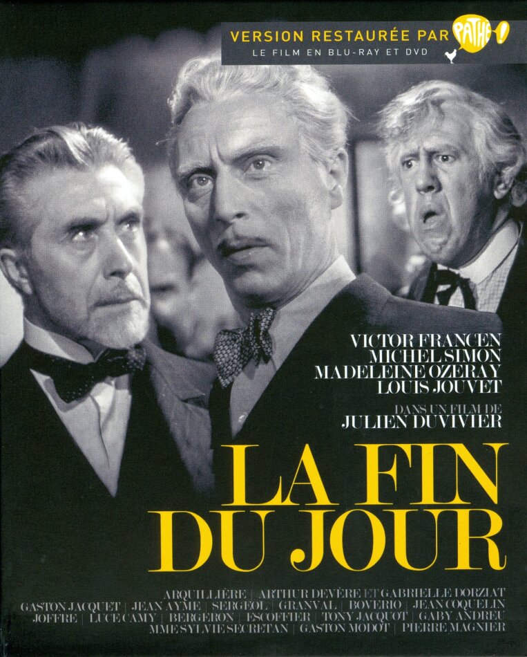 La fin du jour (1939) s/w, Restaurierte Fassung, Blu-ray + DVD