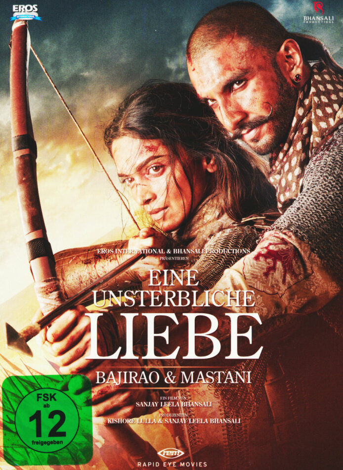 Eine unsterbliche Liebe - Bajirao & Mastani (2015) Digibook, Blu-ray + DVD