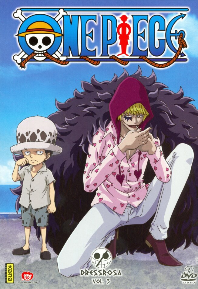 One Piece Dressrosa - Vol. 5 3 DVD
