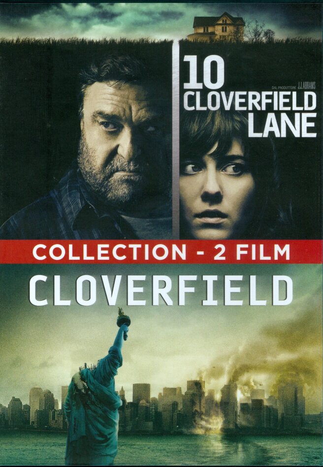 10 Cloverfield Lane / Cloverfield 2 DVDs