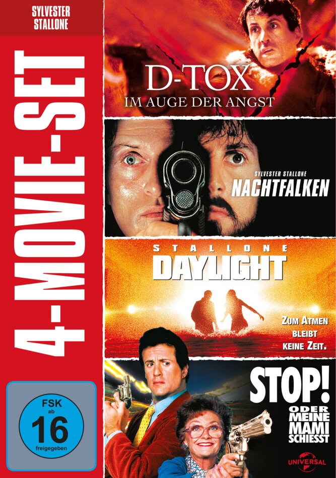 Sylvester Stallone - 4 - Movie Set 4 DVDs