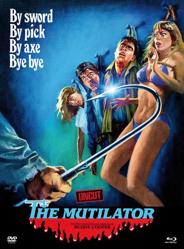 The Mutilator (1984) Cover A, Limited Edition, Mediabook, Uncut, Blu-ray + DVD