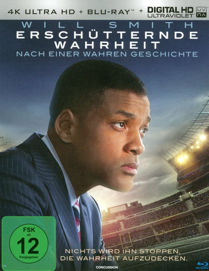 Erschütternde Wahrheit (2015) 4K Ultra HD + Blu-ray