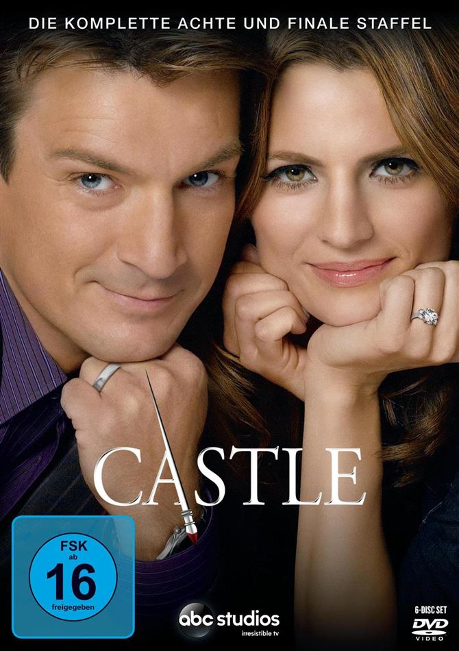 Castle - Staffel 8 - Die finale Staffel 6 DVDs