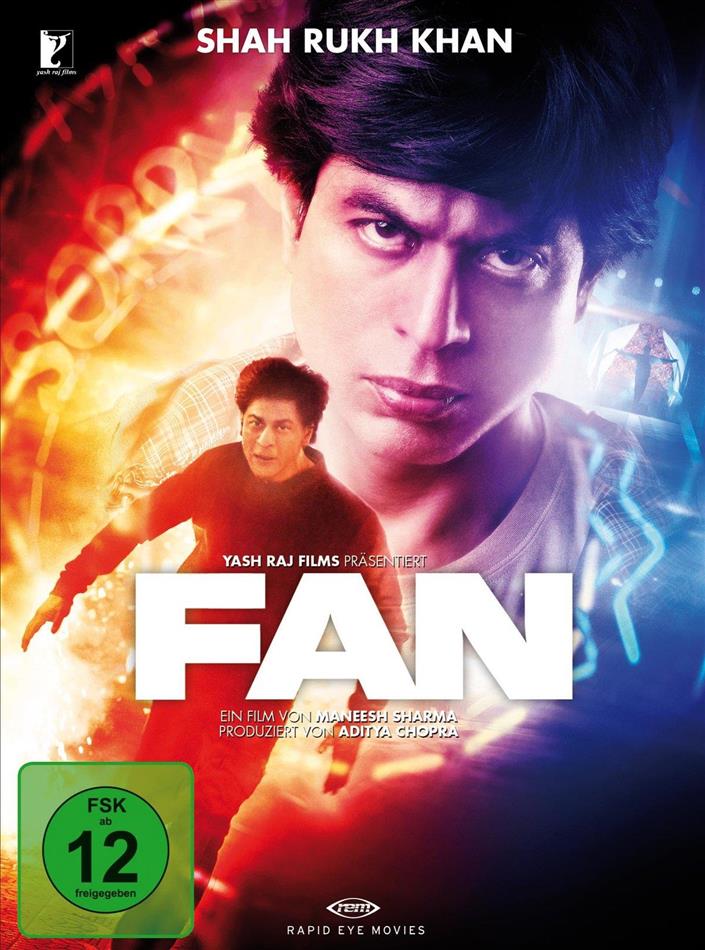 Fan (2016) Digibook, Limited Special Edition, Blu-ray + DVD