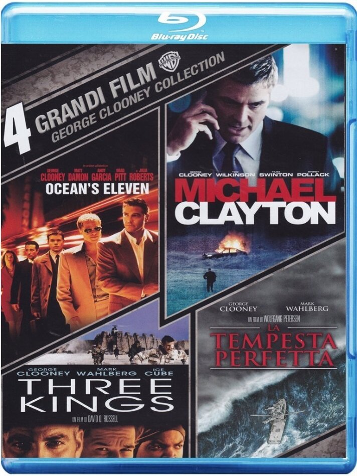 4 Grandi Film - George Clooney Collection 4 Blu-rays