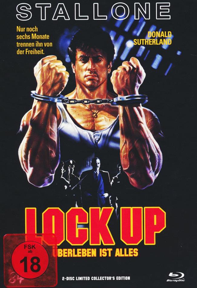 Lock Up (1989) Cover A, Mediabook, Limited Collector's Edition, Blu-ray + DVD