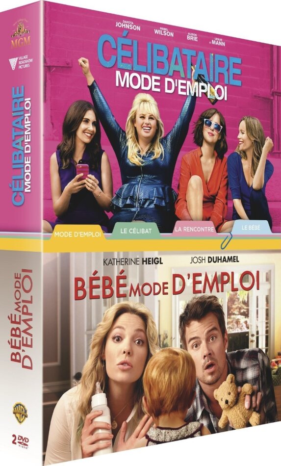 Célibataire mode d'emploi / Bébé mode d'emploi 2 DVDs