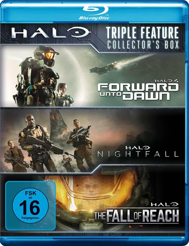 Halo Triple Feature - Collector's Box 3 Blu-rays