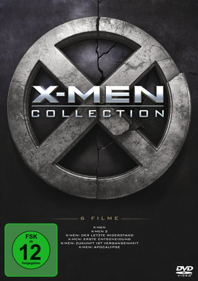 X-Men Collection - 6 Filme 6 DVDs