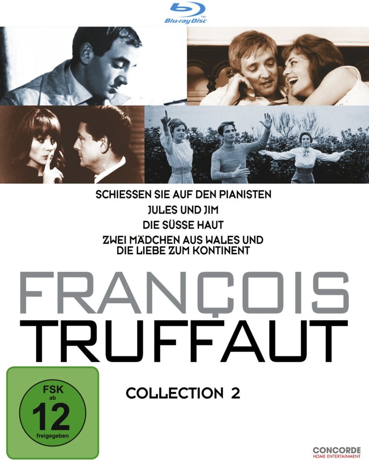 François Truffaut - Collection 2 4 Blu-rays
