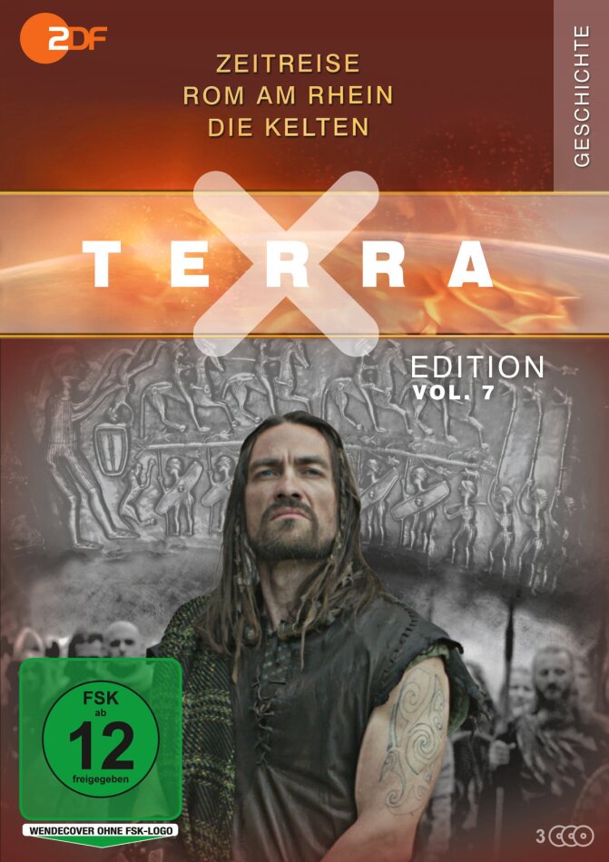 Terra X - Vol. 7 - Zeitreise / Rom am Rhein / Die Kelten 3 DVDs