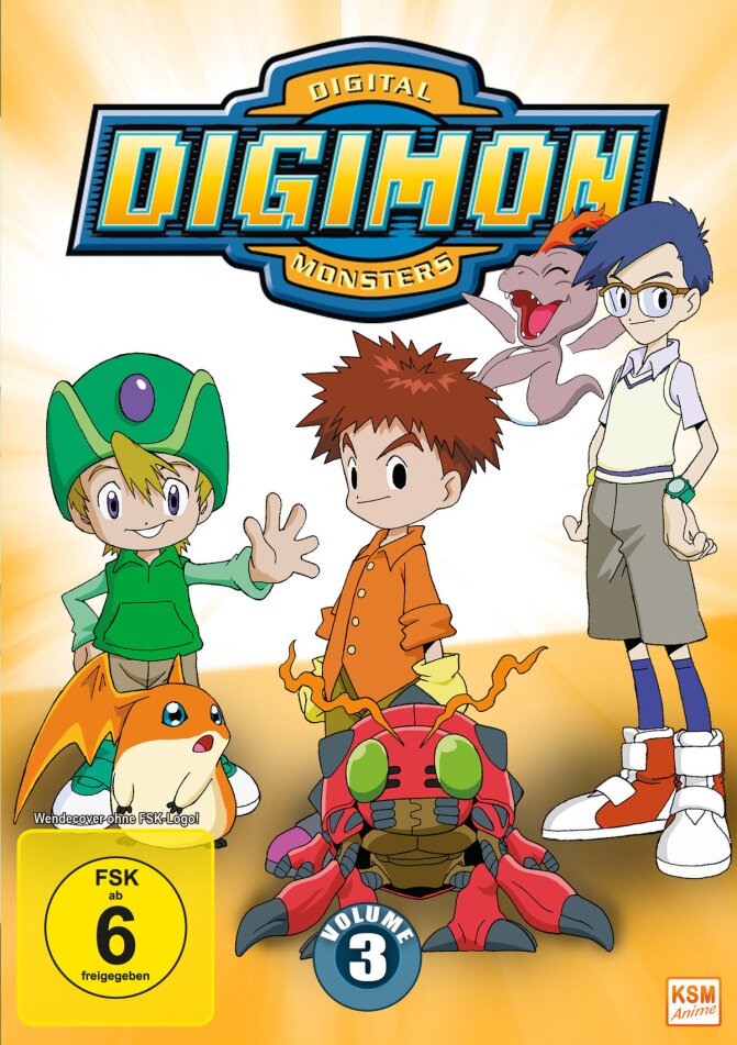Digimon: Digital Monsters - Adventure - Staffel 1 - Vol. 3 3 DVDs