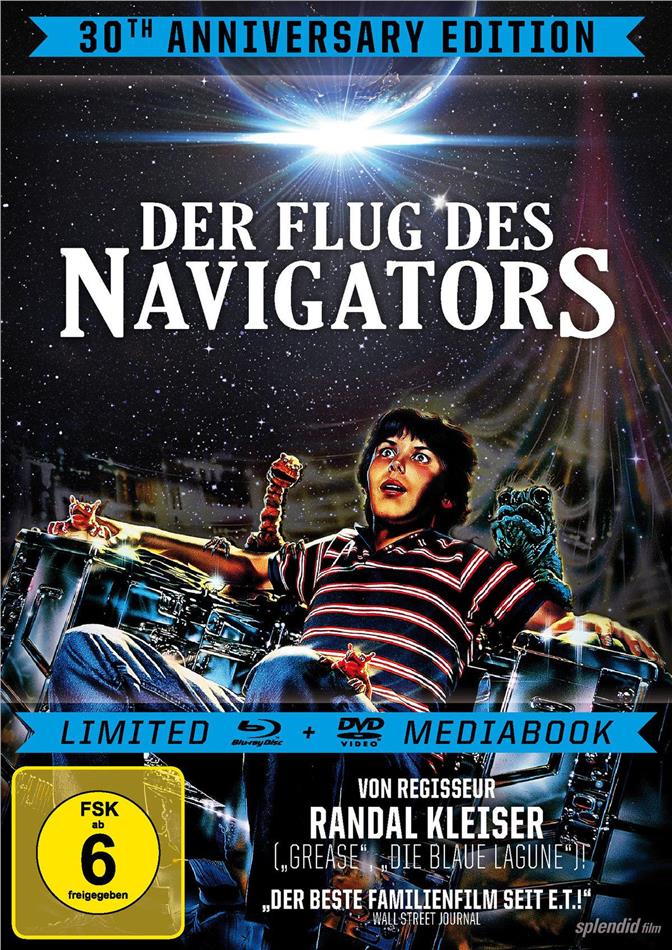Der Flug des Navigators (1986) Limited Edition, 30th Anniversary Edition, Mediabook, Blu-ray + DVD