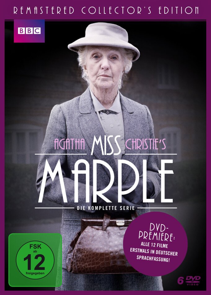 Miss Marple - Die komplette Serie Remastered Collector's Edition, BBC, 6 DVDs