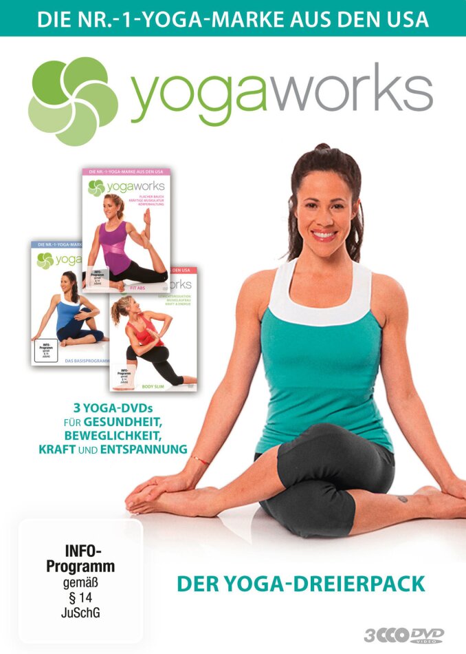 Yogaworks - Der Yoga-Dreierpack 3 DVDs
