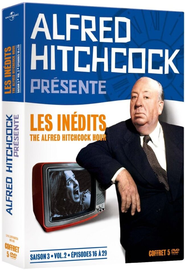 Alfred Hitchcock présente - Les inédits - The Alfred Hitchcock Hour - Saison 3, vol. 2 s/w, 5 DVDs